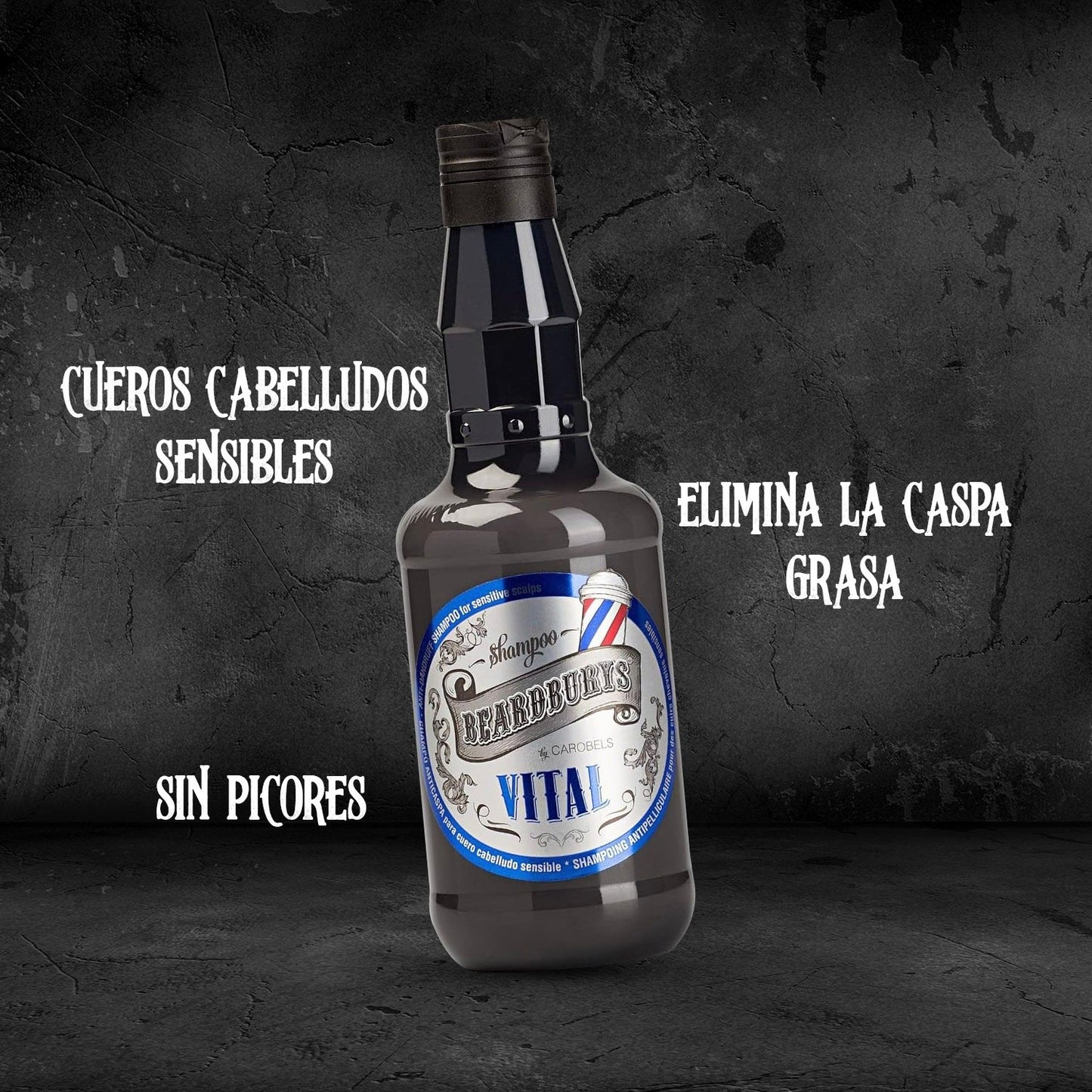 BEARDBURYS SHAMPOO VITAL ANTICASPA