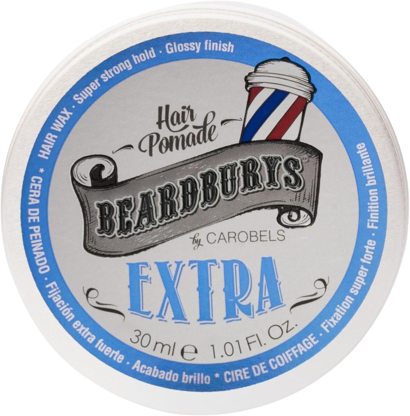 BEARDBURYS CERA PARA EL CABELLO EXTRA FUERTE