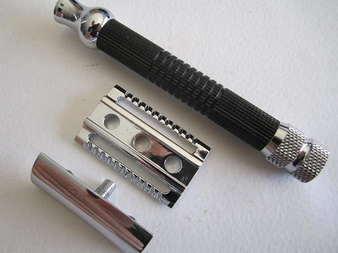 Stiletto ST26 Máquina de Afeitar Doble Hoja de 3 piezas-Peine Cerrado