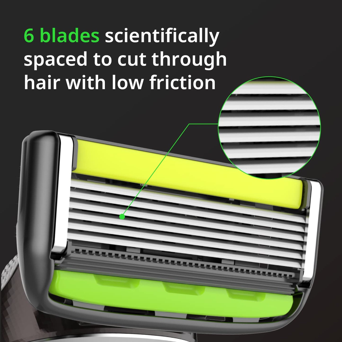 REPUESTOS AFEITADORA 6 HOJAS STILETTO®