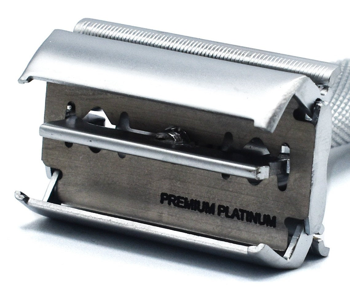 ST13B Máquina de Afeitar Doble Hoja de apertura mariposa