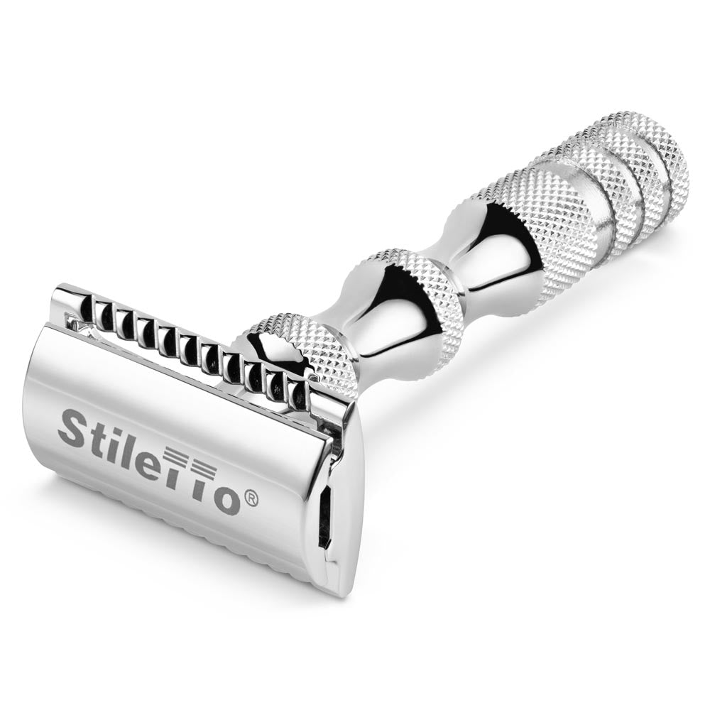 STILETTO ST2260 MAQUINA DE AFEITAR DOBLE HOJA DE 3 PIEZAS