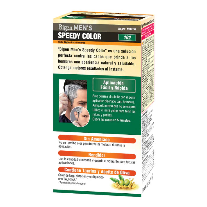 BIGEN TINTE PARA CABELLO-102 NEGRO NATURAL
