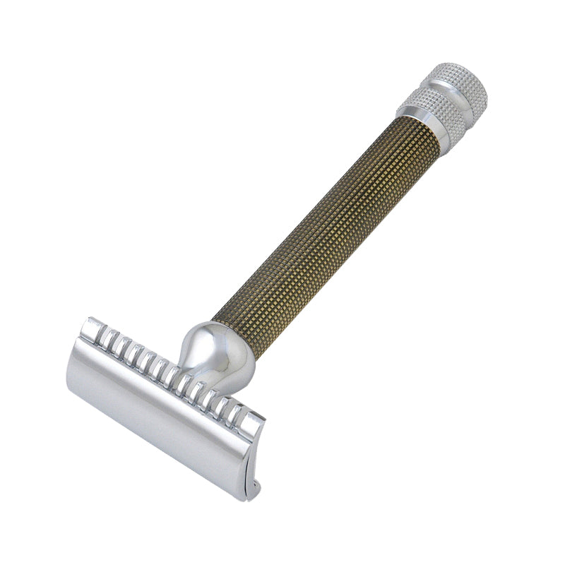 ST21 Máquina de Afeitar Doble Hoja de 3 Hojas y Peine Abierto