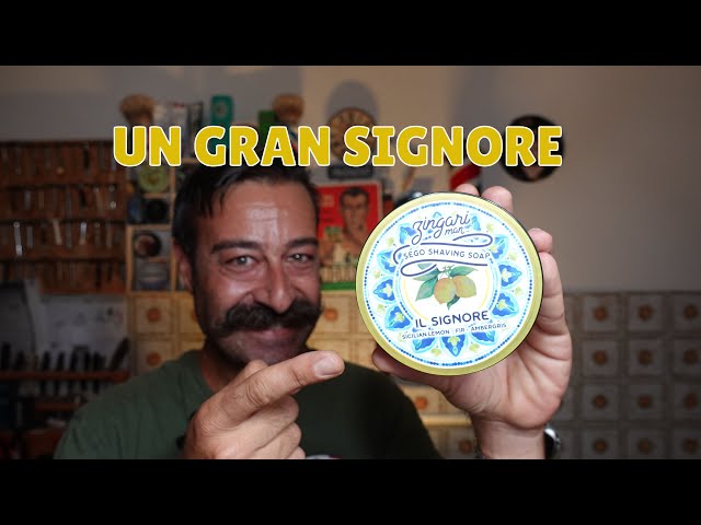 ZINGARI MAN JABON DE AFEITAR ARTESANAL IL SIGNORE