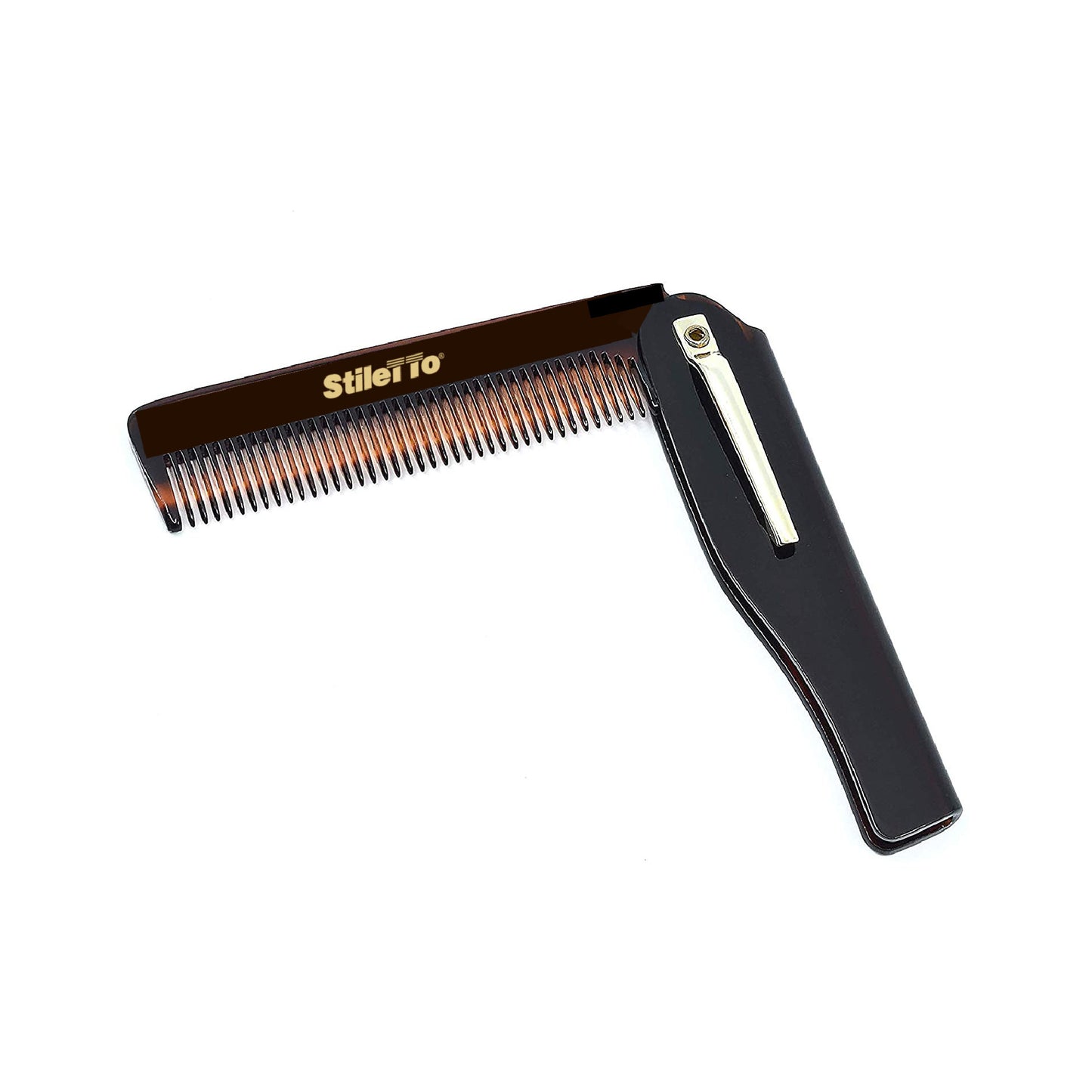 STILETTO PEINETA PLEGABLE PARA CABELLO CON CLIP 20T