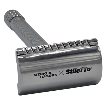 STILETTO 23C BY MERKUR MAQUINA DE AFEITAR DOBLE HOJA-2300102