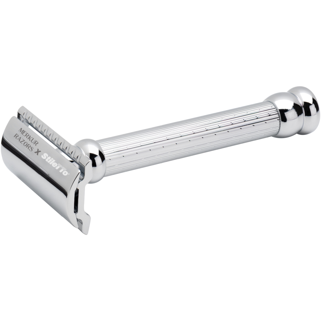 STILETTO 47C BY MERKUR MAQUINA DE AFEITAR DOBLE HOJA-4700101