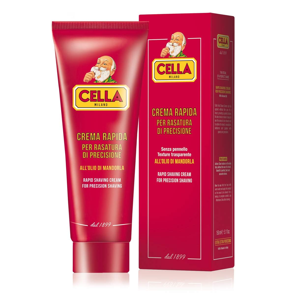 CELLA MILANO CREMA RAPIDA DE AFEITAR  (GEL)