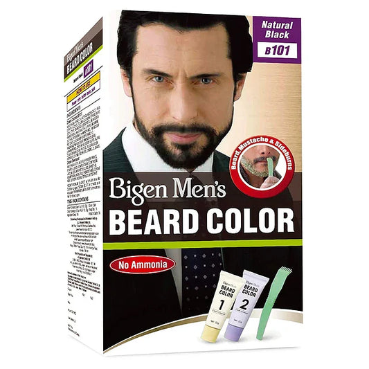BIGEN TINTE PARA BARBA Y BIGOTES-B101 NEGRO INTENSO