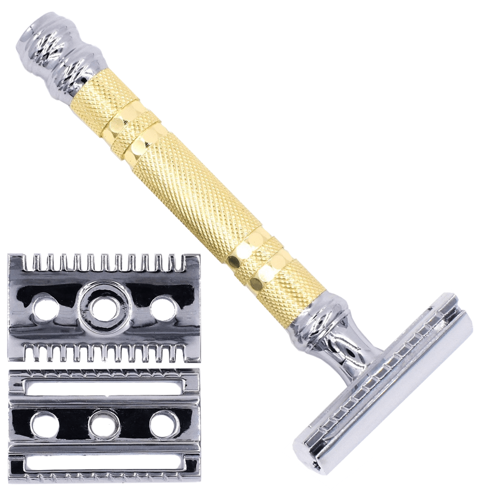 PARKER 69 CR MAQUINA DE AFEITAR DOBLE HOJA DE CABEZAL INTERCAMBIABLE