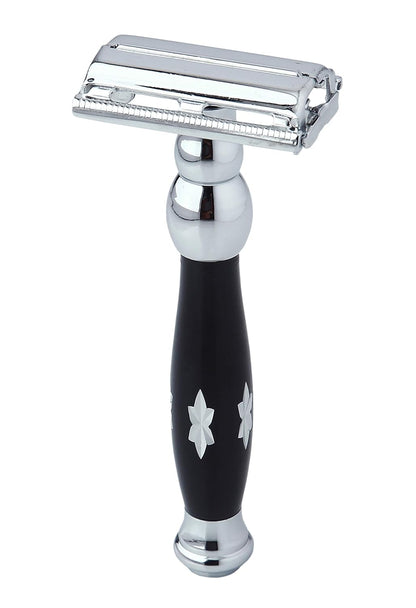 STILETTO SET DE AFEITADO BROCHA Y MAQUINA DE AFEITAR DOBLE HOJA SRS -81D510B