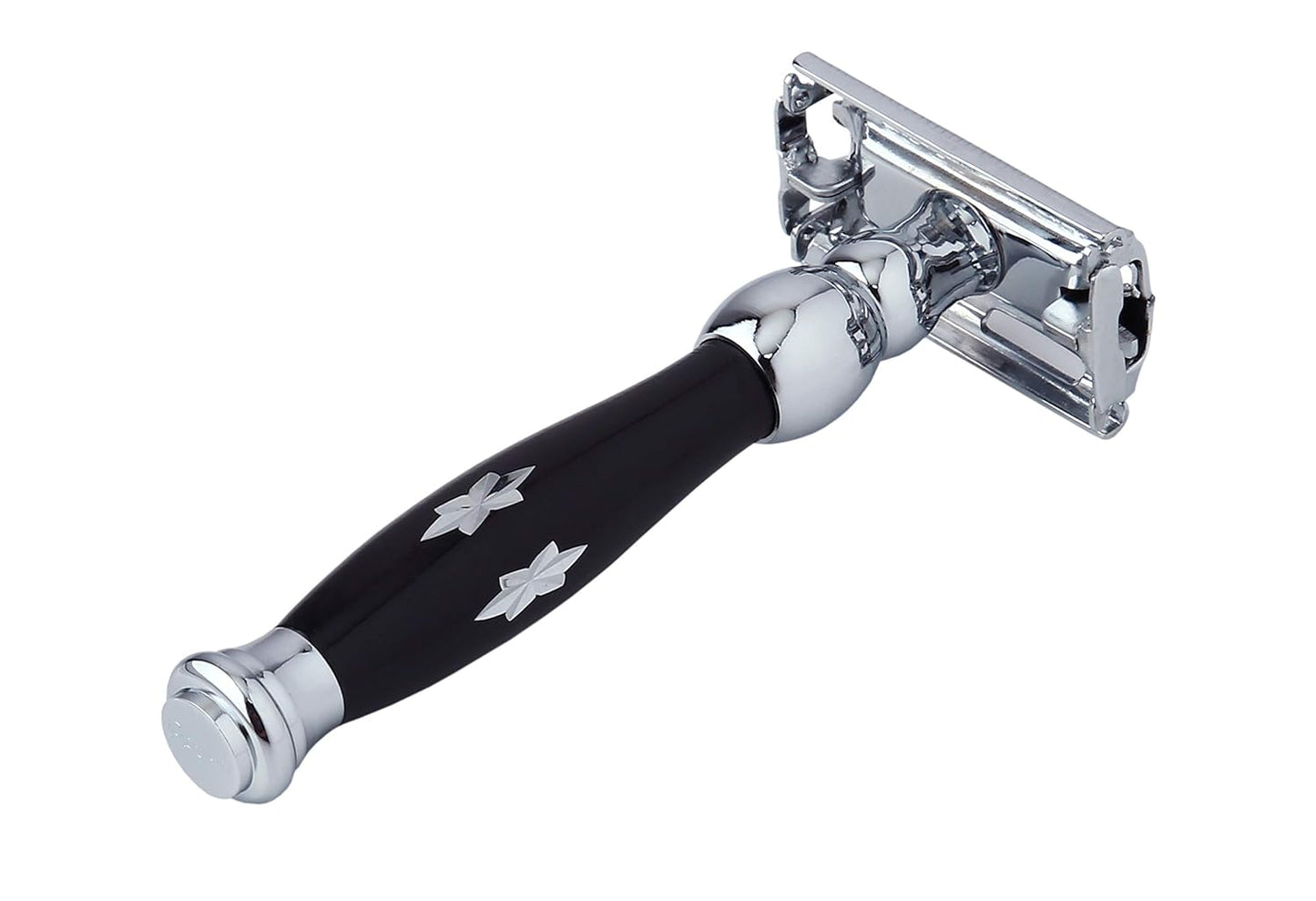 STILETTO SET DE AFEITADO BROCHA Y MAQUINA DE AFEITAR DOBLE HOJA SRS -81D510B