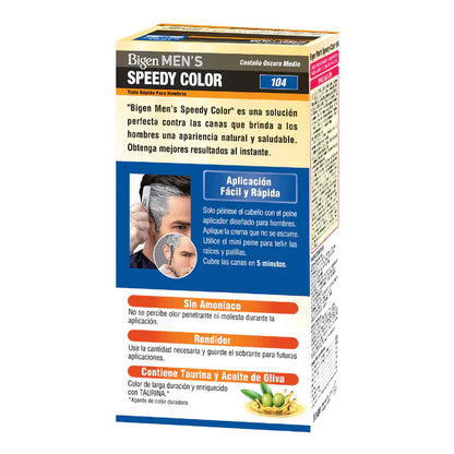 BIGEN TINTE PARA CABELLO-104 CASTAÑO OSCURO MEDIO