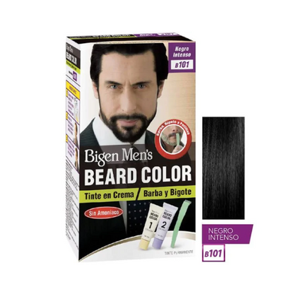BIGEN TINTE PARA BARBA Y BIGOTES-B101 NEGRO INTENSO