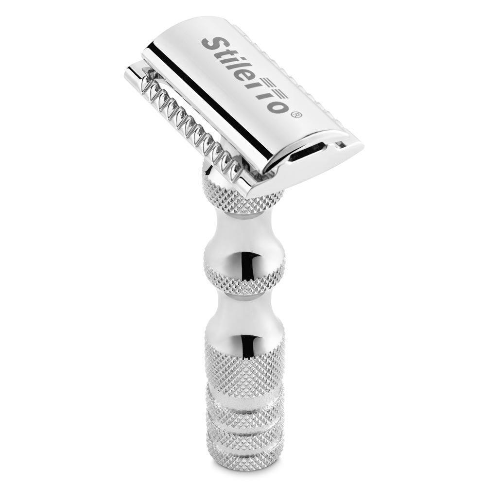 STILETTO ST2260 MAQUINA DE AFEITAR DOBLE HOJA DE 3 PIEZAS