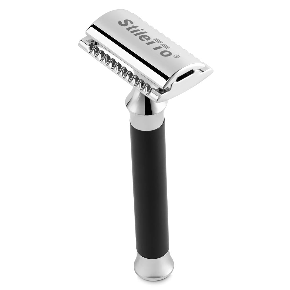 STILETTO ST15062 MAQUINA DE AFEITAR DOBLE HOJA DE 3 PIEZAS