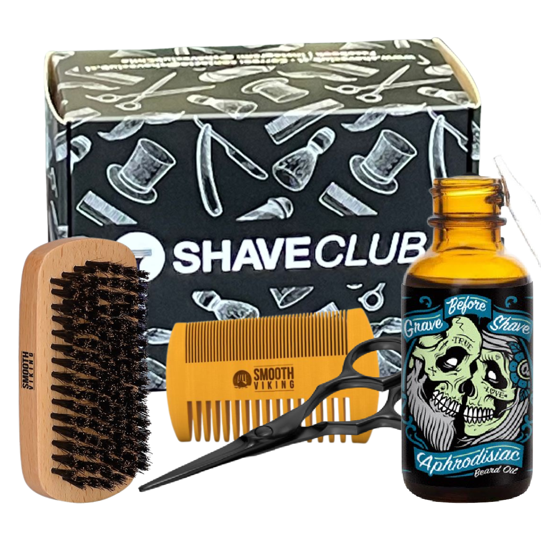 SMOOTH VIKING SET PARA EL CUIDADO DE LA BARBA CON ACEITE