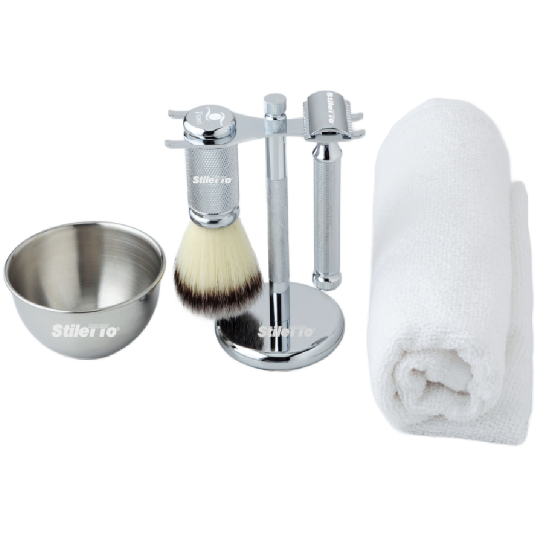 STILETTO SET COMPLETO DE AFEITADO SRBB T121