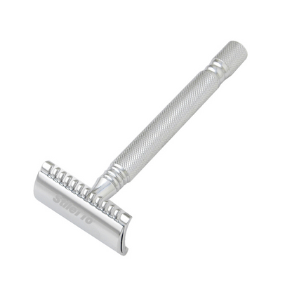 Stiletto ST01 Máquina de Afeitar Doble Hoja de 3 piezas-Peine Cerrado