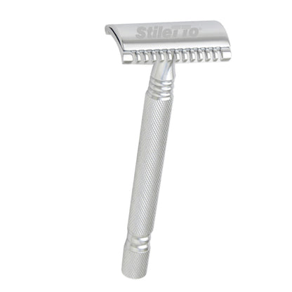 Stiletto ST01 Máquina de Afeitar Doble Hoja de 3 piezas-Peine Cerrado