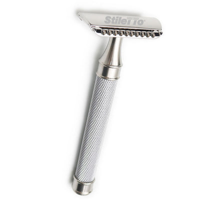 Stiletto ST122 Máquina de Afeitar Doble Hoja de 3 piezas-Peine Cerrado