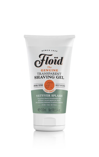 FLOID SHAVE GEL TRANSPARENTE VETYVER SPLASH