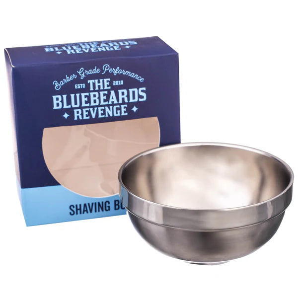 THE BLUEBEARDS REVENGE BOWL DE ACERO INOXIDABLE PARA AFEITADO