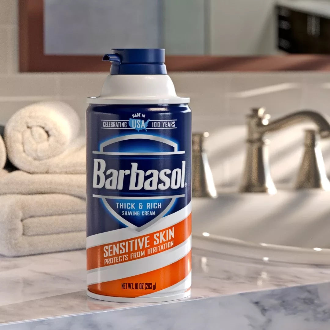 BARBASOL ESPUMA DE AFEITAR-PIEL SENSIBLE